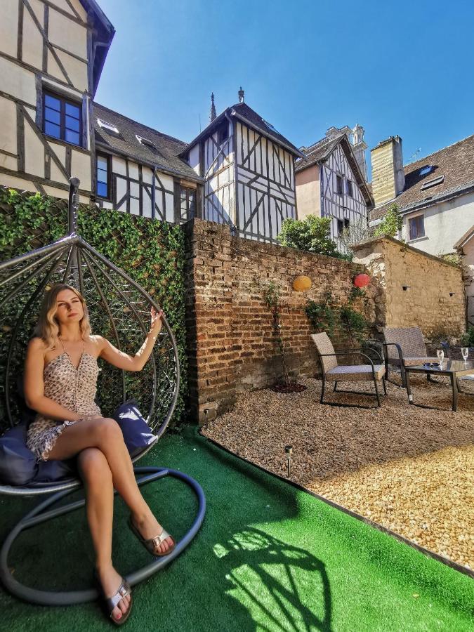 Le Papillon De La Cathedrale - Calme - Jardin - Wifi Apartment Troyes Exterior photo