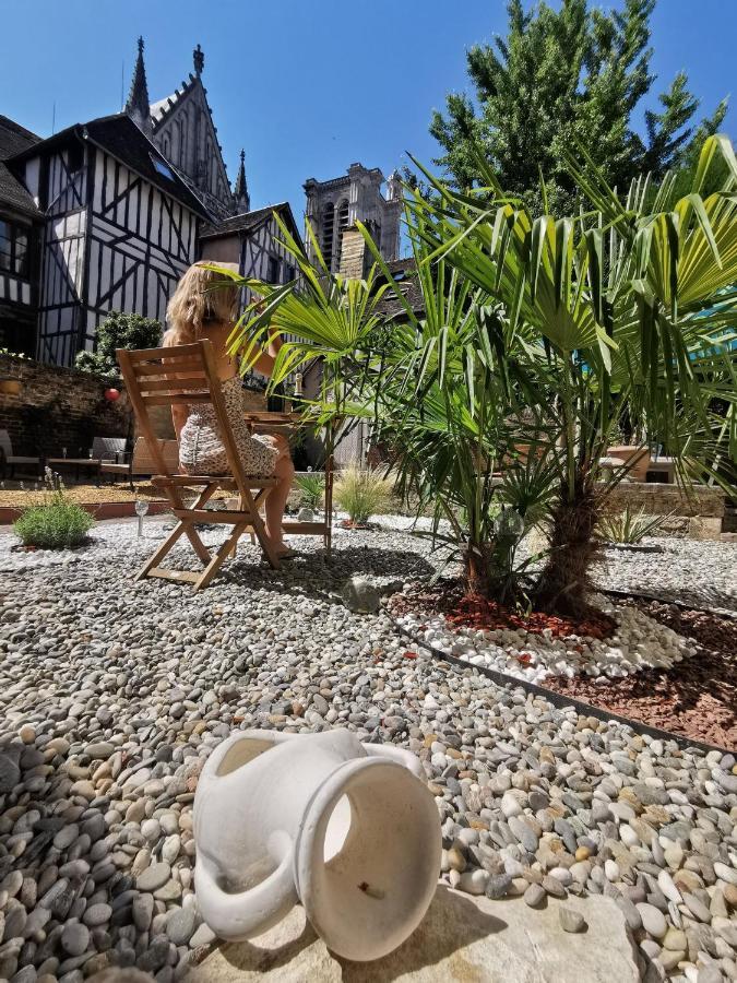 Le Papillon De La Cathedrale - Calme - Jardin - Wifi Apartment Troyes Exterior photo